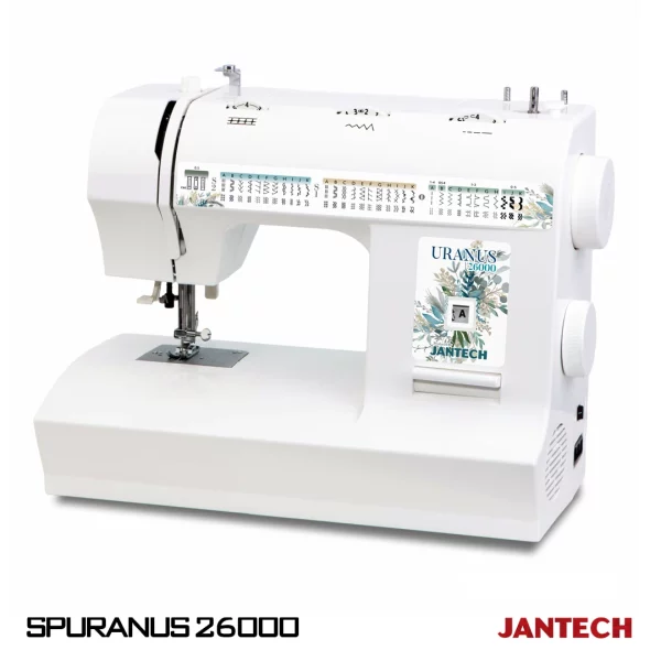 چرخ خیاطی جانتک مدل SPURANUS26000 JANTECH