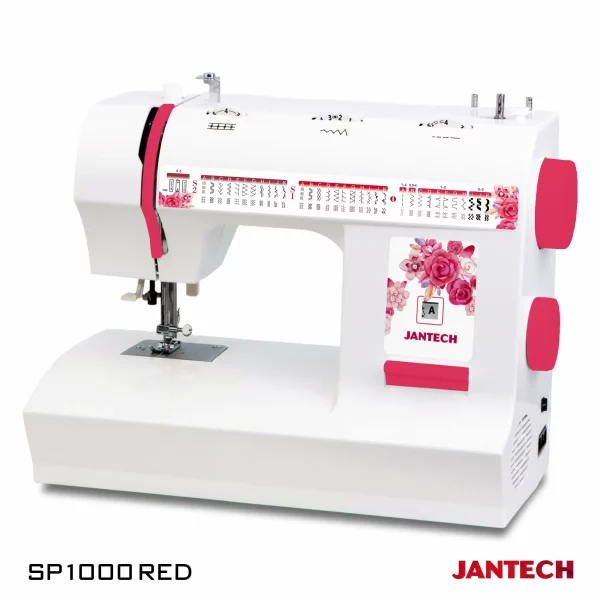 چرخ خیاطی جانتک مدل SP1000RED JANTECH