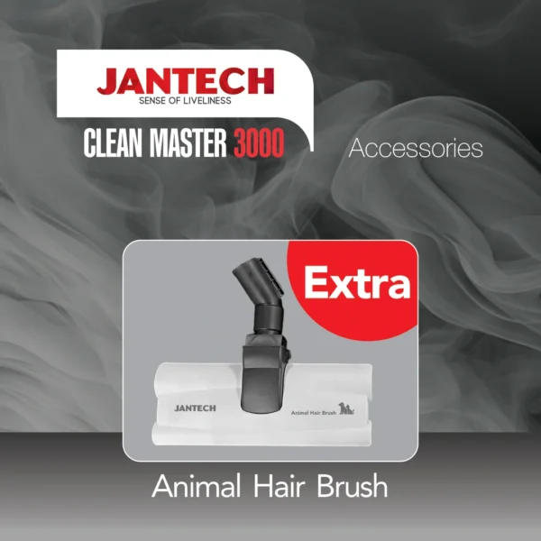 پارویی ویژه موی حیوانات جارو برقی جانتک مدلCLEAN MASTER 3000 ژانومه