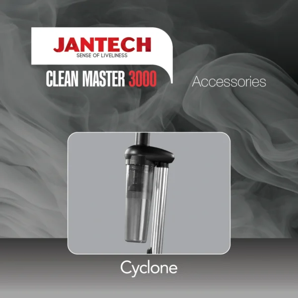 مخزن سایکلون جارو برقی جانتک مدلCLEAN MASTER 3000 ژانومه