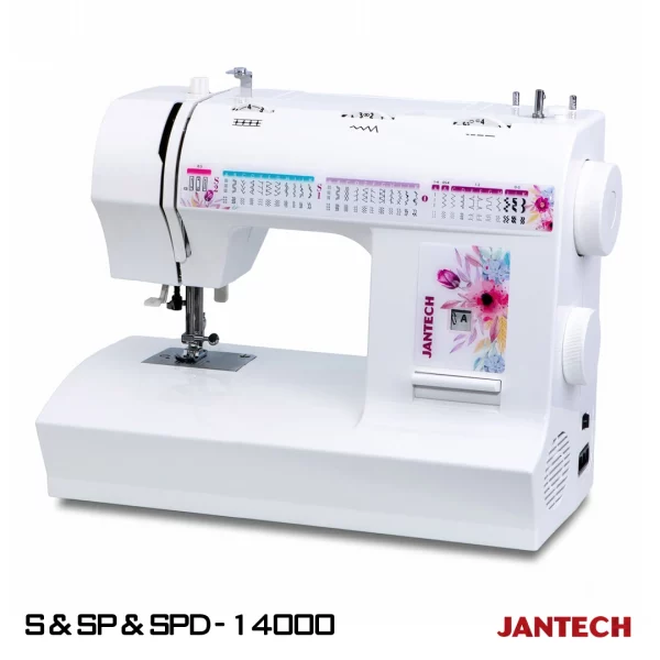 چرخ خیاطی جانتک مدل JANTECH S14000