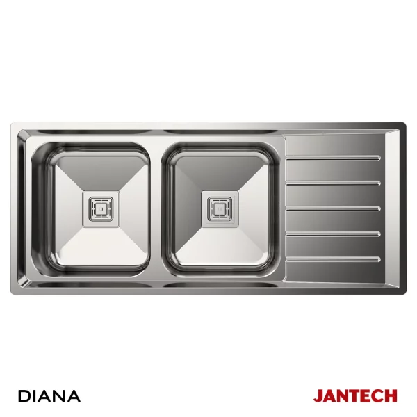 سینک ظرفشویی جانتک مدل دیانا DIANA JANTECH