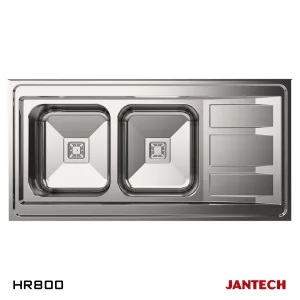 سینک ظرفشویی روکار جانتک مدل HR800 JANTECH