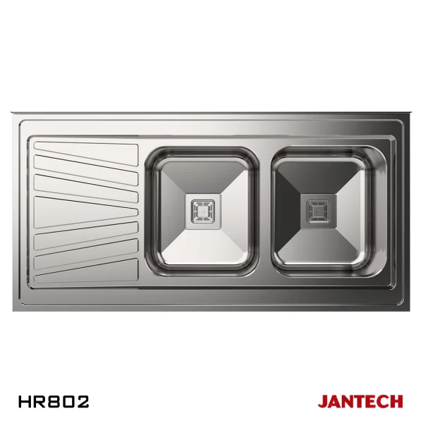 سینک ظرفشویی روکار جانتک مدل HR802 JANTECH