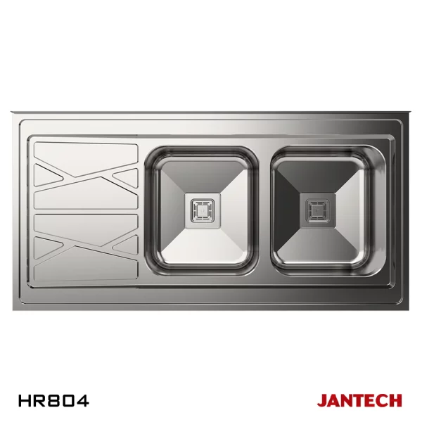 سینک ظرفشویی روکار جانتک مدل HR804 JANTECH