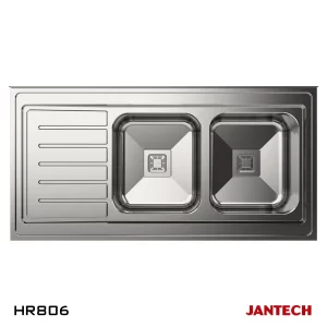 سینک ظرفشویی روکار جانتک مدل HR806 JANTECH