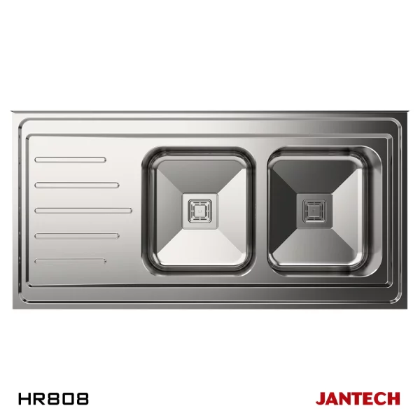 سینک ظرفشویی روکار جانتک مدل HR808 JANTECH