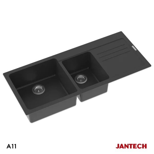 تصویر سینک ظرفشویی گرانیتی جانتک مدل JANTECH A11