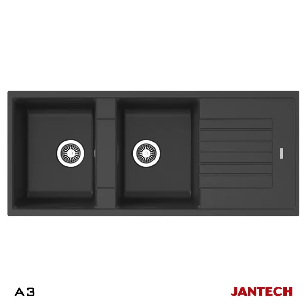 سینک ظرفشویی گرانیتی جانتک مدل JAHNTECH A3