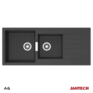 سینک ظرفشویی گرانیتی جانتک مدل JANTECH A6