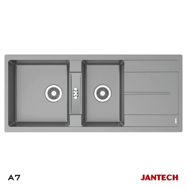 سینک ظرفشویی گرانیتی جانتک مدل JANTECH A7