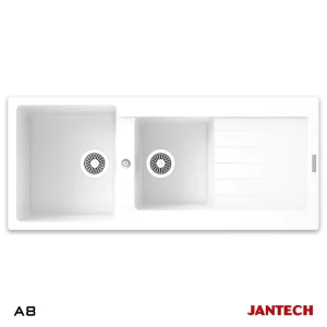 سینک ظرفشویی گرانیتی جانتک مدل JANTECH A8