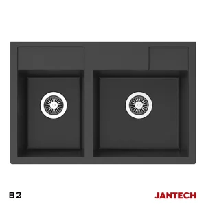 سینک ظرفشویی گرانیتی جانتک مدل JANTECH B2