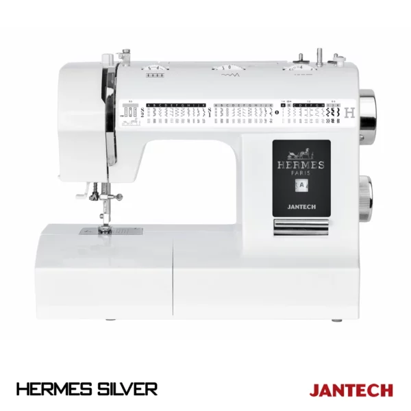 چرخ خیاطی جانتک مدل JANTECH HERMES SILVER